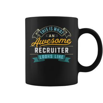 Recruiter Awesome Job Occupation Graduation Coffee Mug | Mazezy