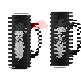 Santa Claus Face Sunglasses Hat Beard Christmas Men Coffee Mug - Thegiftio UK