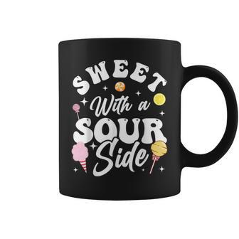 Funny Sweets Candy Patch Kids Sweet With A Sour Side Coffee Mug - Seseable