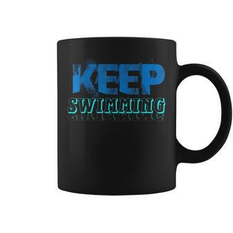 Funny Swimming Swim Beach Love Ocean Swimmer Gift Idea Swimming Funny Gifts Coffee Mug | Mazezy