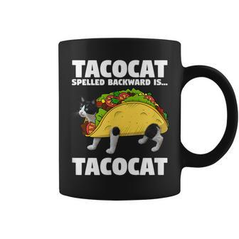 Funny Taco Cat Graphic Coffee Mug | Mazezy