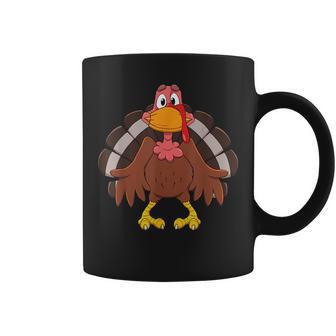 Funny Turkey In Mask Thanksgiving Gift For Women Gifts For Turkey Lovers Funny Gifts Coffee Mug | Mazezy
