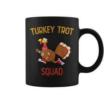 Turkey Trot Squad Friendsgiving Costume Coffee Mug - Seseable