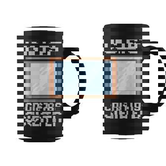 Ugly Christmas Sweater Style Ugliest Christmas Mirror Coffee Mug | Mazezy