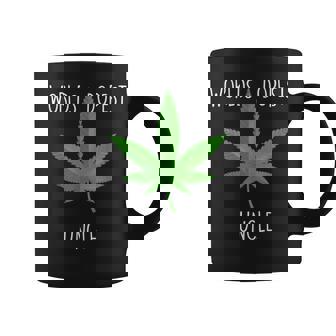 Funny Uncle Gift Uncle 420 Weed Gift Worlds Dopest Uncle Coffee Mug | Mazezy