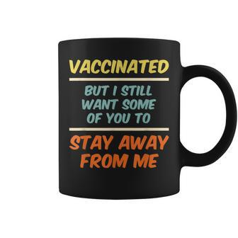 Funny Vaccinated Retro Vaccine Vintage Vaccination Coffee Mug | Mazezy