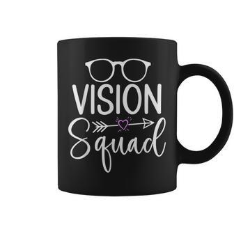 Funny Vision Squad Optometrist Optometry Doctor Optometrist Coffee Mug | Mazezy