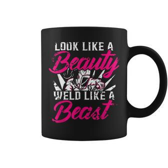 Welding Fabricator Welder Like A Beauty Women Coffee Mug | Mazezy