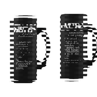 Funny Witty Dad Tax Gift Coffee Mug | Mazezy
