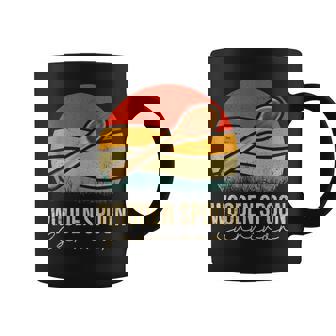 Funny Wooden Spoon Survivor Meme Vintage Retro Coffee Mug | Mazezy