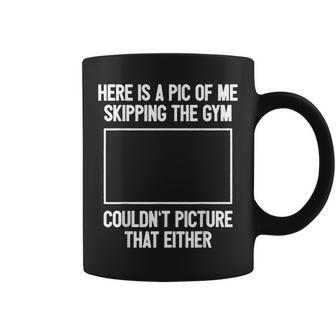 Workout Bodybuilding Fitness I Picture Skipping Gym Coffee Mug | Mazezy AU