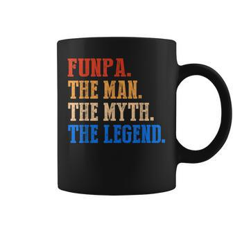 Funpa The Man The Myth The Legend Father's Day Vintage Coffee Mug | Mazezy