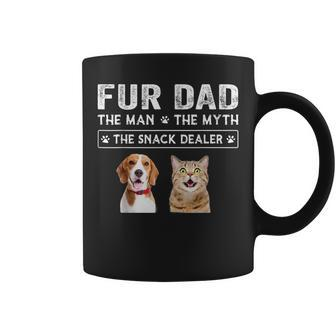 Fur Dad The Man The Myth Men Gift Funny Dog Cat Fathers Day Coffee Mug | Mazezy