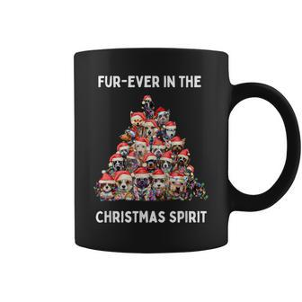 Fur-Ever In The Christmas Spirit Dog Lover Man's Best Friend Coffee Mug | Mazezy DE