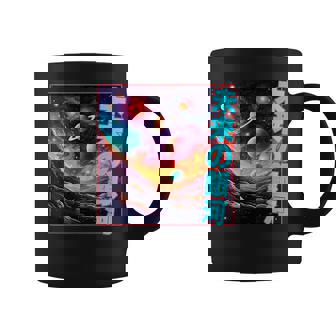 Future Galaxyspace Design In Hot 90S Colors Japanese Kanji 90S Vintage Designs Funny Gifts Coffee Mug | Mazezy