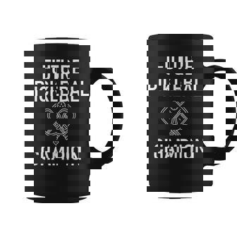 Future Pickleball Champion Funny Jokes Sarcastic Coffee Mug | Mazezy