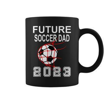 Future Soccer Dad 2023 Pregnancy Announcement Father To Be Coffee Mug | Mazezy DE