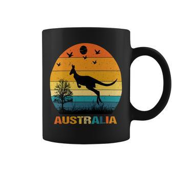 G Day Mate Kangaroo Aussie Animal Australia Flag Australia 2 Coffee Mug - Monsterry DE