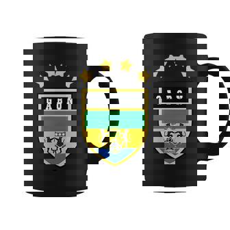 Gabon Pocket Coat Of Arms National Pride Flag Coffee Mug | Mazezy