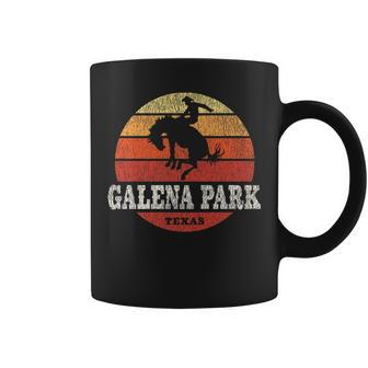 Galena Park Tx Vintage Country Western Retro Coffee Mug | Mazezy