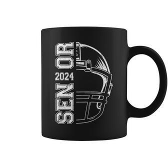 Game Day Helmet American Football Senior 2024 Graduation Coffee Mug | Mazezy