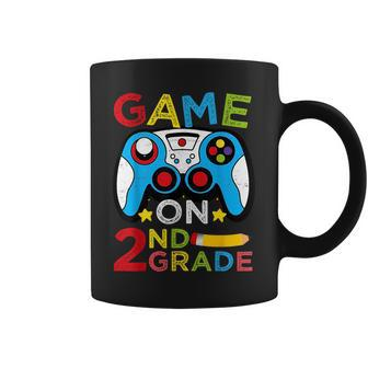 Game On 2Nd Grade Funny Video Game Back To School Coffee Mug | Mazezy