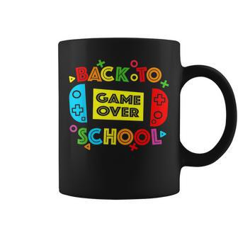 Game Over Back To School Funny Teacher Students Coffee Mug - Monsterry CA