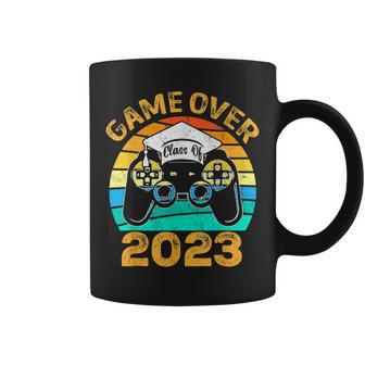 Game Over Class Of 2024 Video Games Vintage Graduation Gamer  Coffee Mug