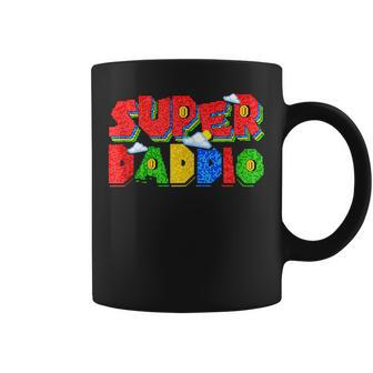Gamer Dad Super Daddio Fathers Day Funny Gift From Kids Coffee Mug | Mazezy