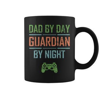 Gamer Husband Dad By Day Guardian By Night Video Gaming Coffee Mug | Mazezy AU