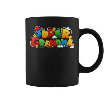 Gamer Super Grandma Funny Gamer Gifts For Grandma Coffee Mug - Thegiftio UK