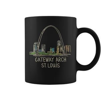 Gateway Arch St Louis T Coffee Mug | Mazezy