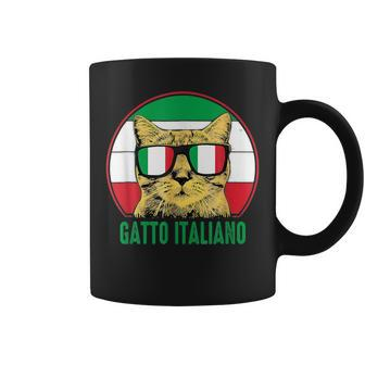 Gatto Italiano Cute Italian Cat Proud Italian Heritage Day Coffee Mug | Mazezy