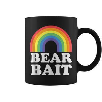 Gay Bear Bait Rainbow Lgbt Coffee Mug | Mazezy