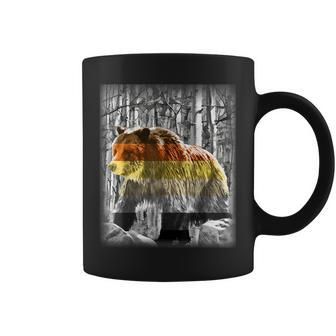 Gay Bear Pride Grizzly Among The Aspen Coffee Mug | Mazezy