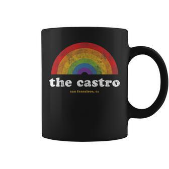 Gay Pride Castro San Francisco California Retro Coffee Mug | Mazezy