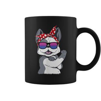 Gay Pride French Bulldog Bisexual Flag Lgbt Pride Csd Coffee Mug | Mazezy