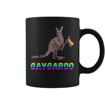 Gay Pride Kangaroo Lgbt Homosexual Marsupial Bi Australia Coffee Mug | Mazezy
