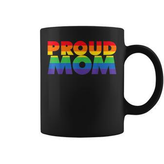 Gay Pride Proud Mom Lgbt Parent Mothers Day Coffee Mug | Mazezy