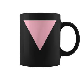 Gay Pride Small Pink Triangle Coffee Mug | Mazezy