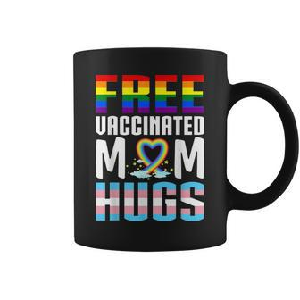 Gay Pride Vaccinated Lgbt Lesbian Lgbtq Proud Mom Coffee Mug | Mazezy