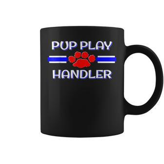 Gay Pup Play Handler Gift Bdsm Puppy Fetish Pride Gear Coffee Mug | Mazezy