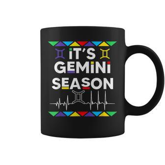 Gemini Season Zodiac Sign Funny Birthday Boys Girls Coffee Mug | Mazezy