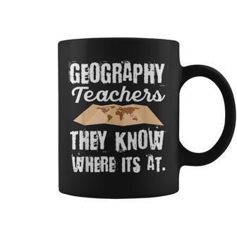 For A Geography Teacher Cartography Coffee Mug | Mazezy DE