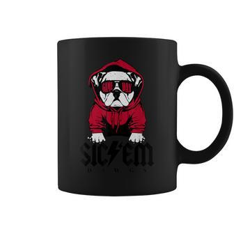 Georgia Lovers Outfits Ga Sic Em Sports Red Style Coffee Mug - Seseable