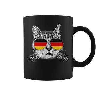 German Flag T Cat Heritage Pride Germany Oktoberfest Coffee Mug | Mazezy