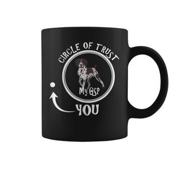 German Shorthaired Pointer Circle Of Trust Gsp Coffee Mug | Mazezy