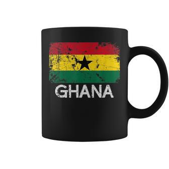 Ghanaian Flag | Vintage Made In Ghana Gift Coffee Mug | Mazezy AU