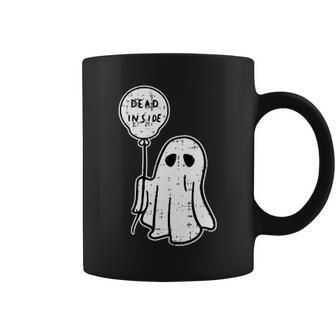 Ghost Dead Inside Halloween Costume Ghoul Spirit Coffee Mug - Monsterry AU