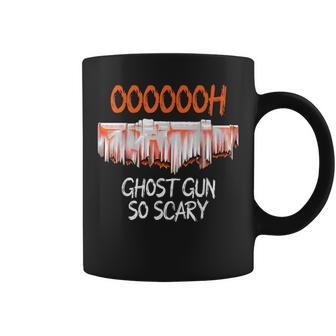 Ghost Gun So Scary Halloween Ghost Boo Spooky Season Coffee Mug - Thegiftio UK